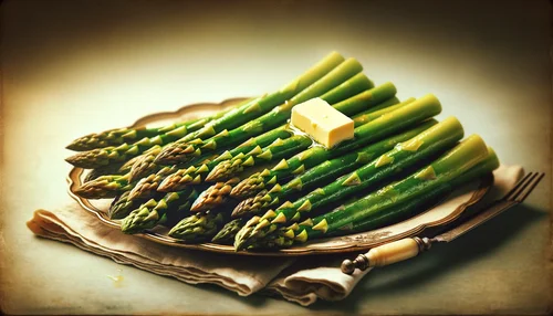 cooked asparagus